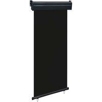 Berkfield Home Balcony Side Awning 85x250 cm Black