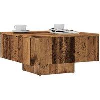 Berkfield Home Coffee Table Old Wood 60x60x31.5 cm Engineered Wood in Brown