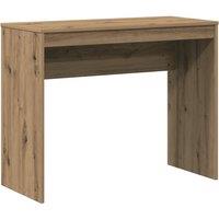 Berkfield Home Desk Artisan Oak 90x40x72 cm Engineered Wood in Brown | Size: 90 x 40 x 72 cm