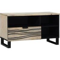 Berkfield Home Media Storage Cabinets & Racks with Drawer with Shelf with Storage White & Black