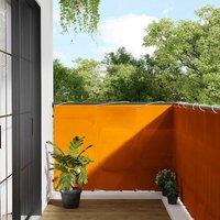 Berkfield Home Balcony Screen Orange 120x1000 cm 100% Polyester Oxford