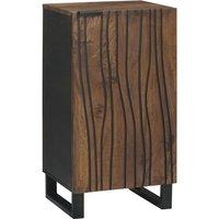 Berkfield Home Sideboard 40 x 33.5 x 75 cm - Made from Solid Mango Wood in Brown