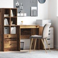 Berkfield Home Writing Desk Old wood MDF 70 x 50 x 76 cm Simple Writing Desk in Brown
