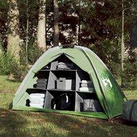 Berkfield Home Storage Tent 9 Compartments Green Waterproof