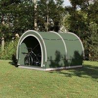 Berkfield Home Tent with Roof with Storage with Air Vent Green