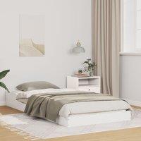 Berkfield Home White 80 x 220 cm Solid pine wood