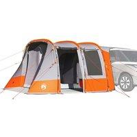 Berkfield Home Car Tent Grey & Orange Waterproof