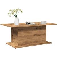 Berkfield Home Coffee Table Artisan Oak 102x55.5x40 cm Engineered Wood in Brown