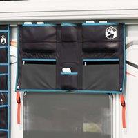 Berkfield Home Storage bag with Storage Black, Blue 98 x 47 cm Oxford in Grey