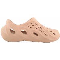 ABSOLUTE FOOTWEAR Men's Mens Easy Slip On Summer Holiday Sports Clogs Sandals in Beige | Size: 6