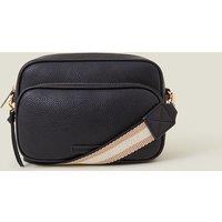 Accessorize Women's Double Zip Camera Bag in Black