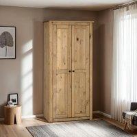 Seconique Panama 2 Door Wardrobe in Natural