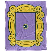 Friends Door Silky Touch Super Soft Throw Blanket 152 X 127 cm in White