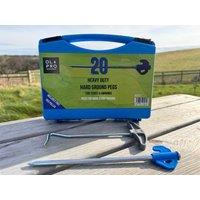 Olpro Case of 20 Hard Ground Pegs & Peg Puller