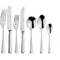 Arthur Price 'Grecian' Stainless Steel 7 Piece 1 Person Cutlery Place Setting in Silver