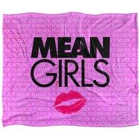 Mean Girls (2024) Musical Logo Plastic Forever Silky Touch Super Soft Throw Blanket 152 X 127 cm in White