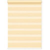 New Edge Blinds Natural Day & Night Zebra Roller Blind (165cm drop) - 170cm | Size: 90 cm