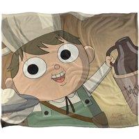 Cartoon Network Over The Garden Wall Potatoes & Molasses Silky Touch Super Soft Throw Blanket 152 X 127 cm in White