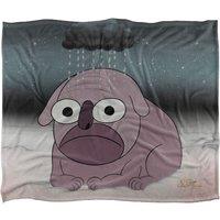 Cartoon Network Over The Garden Wall Cloud City Dog Silky Touch Super Soft Throw Blanket 152 X 127 cm in White