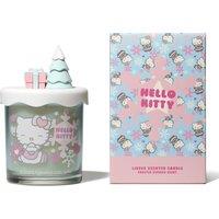 Hello Kitty Frosted Berries Scented Candle - Seasons Collection, 3D Lid, Jar in Blue | Size: Medium