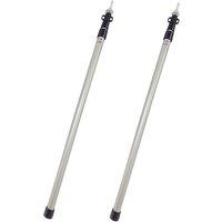 Olpro 2 pcs Aluminium Telescopic Canopy Poles 230cm