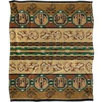JQ Licensing Southwest Desert Silky Touch Super Soft Throw Blanket 152 X 127 cm in White