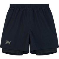 Canterbury Men's Vapodri 2 in 1 Shorts in Jet Black | Size: XL