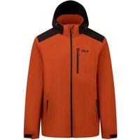 Trespass Men's Durand DLX Soft Shell Jacket in Burnt Orange | Size: XL