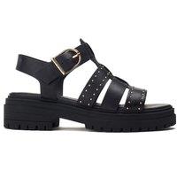 'Olah' Leather Flatforms