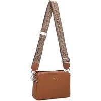 Leather Village Women's Pax Real Leather Crossbody Bag in Brown