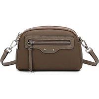 Leather Village Women's Nivora Real Leather Crossbody Bag in Taupe