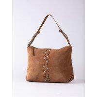Lakeland Leather Women's 'Buttermere' Suede Hobo Bag in Tan