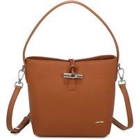 Leather Village Women's Strada Real Leather Tote Bag in Brown