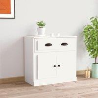 Berkfield Home Sideboard White 70x35.5x67.5 cm Engineered Wood
