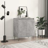 Berkfield Home Sideboard Concrete Grey 60x35x70 cm Engineered Wood | Size: 60 x 35 x 70 cm