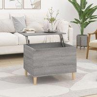 Berkfield Home Coffee Table Grey Sonoma 60x44.5x45 cm Engineered Wood