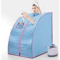 Portable Sauna Steam Kit for Home Spa in Blue