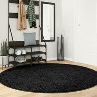 Berkfield Home Rug OVIEDO Short Pile Black v 200 cm | Size: Medium