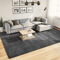 Berkfield Home Rug OVIEDO Short Pile Anthracite 240x340 cm in Black | Size: Medium