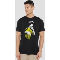 Bruce Lee Suit Of Death T-Shirt, Black | Size: 5XL
