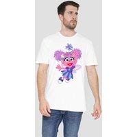 Sesame Street Furry Friends Forever Abby Cadabby T-Shirt, White | Size: 2XL
