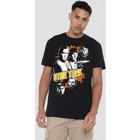 Star Trek Graphic Good Vs Evil T-Shirt, Black | Size: XL