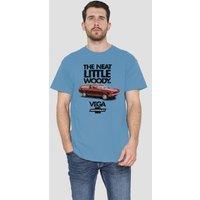Chevrolet Vega The Neat Little Woody T-Shirt, Carolina Blue | Size: 2XL