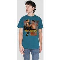 Star Trek Dont Mess With Sulu T-Shirt, Slate in Grey | Size: Large