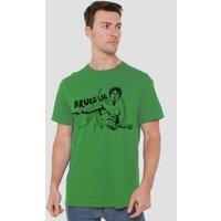 Bruce Lee Brush Lee T-Shirt, Kelly Green | Size: XL