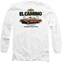 Chevrolet Also A Truck Long Sleeve T-Shirt, White | Size: 2XL