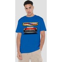 Chevrolet 1957 Bel Air Grille T-Shirt, Royal | Size: Large