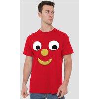 Gumby Blockhead J T-Shirt, Red | Size: Small