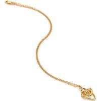 Hot Diamonds Women's HD X GE Endless Pendant in Gold | Size: 45 cm