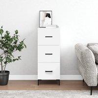 Berkfield Home Sideboard White 34.5x34x90 cm Engineered Wood